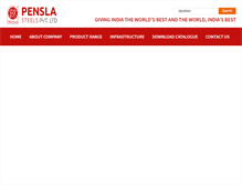 Tablet Screenshot of pensla.com